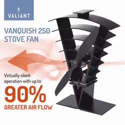 Valiant Vanquish Stove Fan, Thermometer and Moisture Meter