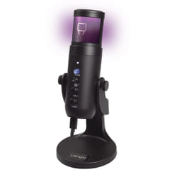 Venom USB Cardioid Streaming Microphone with LED Light Mesh Grill