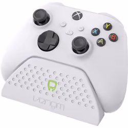 Venom SINGLE DOCKING STATION, Charging system, White, Nickel-Metal Hydride (NiMH), 850 mAh, 2 m, 129 mm