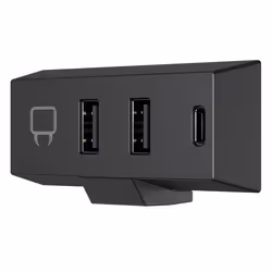Venom VS2884 interface hub USB 3.2 Gen 1 (3.1 Gen 1) Type-C Black