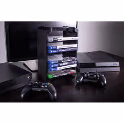 Video Game, DVD and Blu-Ray Storage Tower - Additional view 4