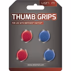 Venom VS4918, Controller grip, Blue, Red, 90 mm, 120 mm, Blister, 15 mm