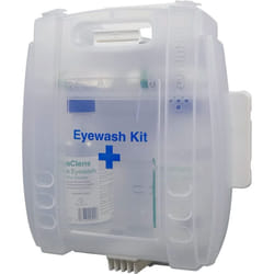 Safety First Aid Group E459T Eye Wash Kit Wall Mounted with 2 x 500 ml Bottles