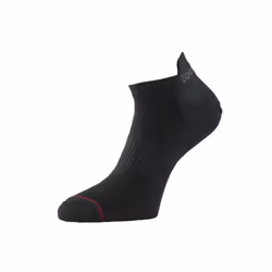 1000 Mile Mens Ultimate Tactel Double Layer Trainer Liner Socks Black - M, Black