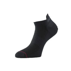 1000 Mile Mens Ultimate Tactel Double Layer Trainer Liner Socks Black - M, Black