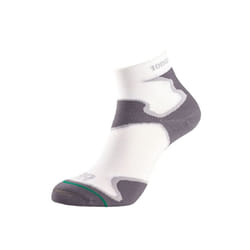1000 Mile Fusion Anklet Socks Double Layer Extended Ankle Padding White - XL, White