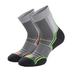 1000 Mile - 2 Pack Men's Single Layer Trail Socks - Twin Pack - 6-8.5 UK, Grey