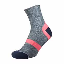 1000 Mile - Ladies Approach Repreve Double Layer Socks - 1 Pack - 3-5.5 UK, Navy / Kingfisher
