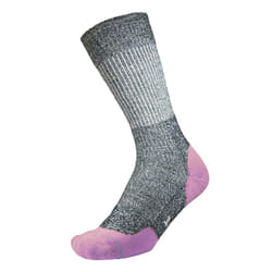 Fusion Repreve Double Layer Sock Navy Marl/Mauve LS