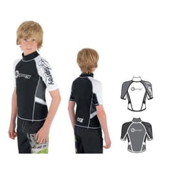 Children Osprey Rash Vest - Black - XS (Assorted colours)