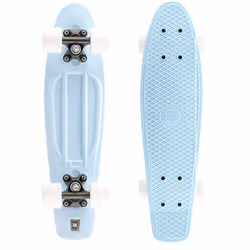 Xootz Kids Plastic Skateboard 55cm Pastel Blue