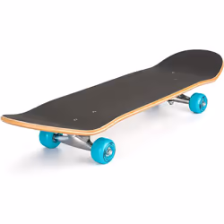 Xootz Kids Complete Beginners Double Kick Trick Skateboard Maple Deck - 31 x 8 Inches Industrial