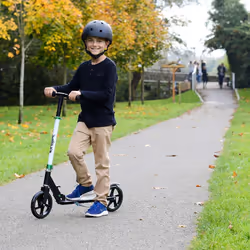 Xootz Large Wheel Scooter - Black