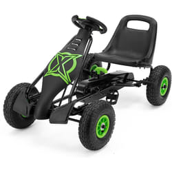 Xootz Viper Go-Kart Ride On With Peddles - Kids Outdoor Toys Go Kart Racer Gift