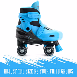 Xootz Kids Quad Skates Blue Size S
