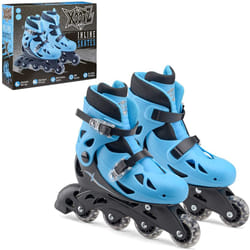 Xootz Kids Inline Skates, Adjustable Beginner Roller Blade Boots Small UK Size 9-12