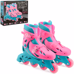 Xootz Kids Inline Skates Pink/Blue Size S