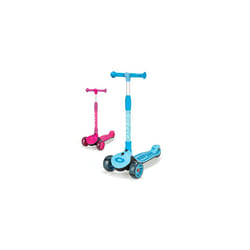 | 3Ride Tri-Scooter, Kids Kick Scooter, Easy Fold and Tilt to Turn Steering, 3 Wheel Kids Scooter Blue