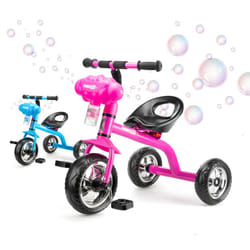 Bubble Go Trike for Kids, 3 Wheel Bike for Toddlers with Bubble Machine, Age 3+, Multiple Colours