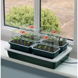 Electric Heated Propagator - Garland Fab 4 Green Four Gal36fb - garland electric propagator fab 4 heated green four gal36fb