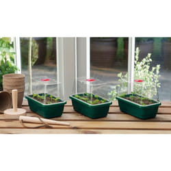 3 Mini High Dome Propagator Set  Greenhouse Seed Seedling Trays 17cm