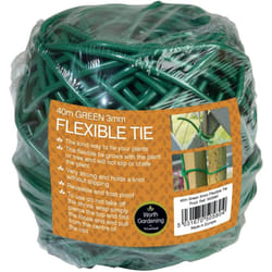 Garland 40m Flexible Reusable Green Brown Plant Ties 3mm