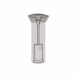 Patio Heater Cover - Super Tough Polyethylene