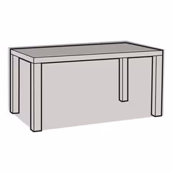 4 Seater Rectangular Table Cover - Super Tough Polyethylene