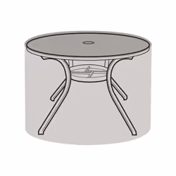 4 Seater Round Table Cover - Premium Polyester