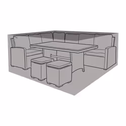 Large Square Casual Dining Set Cover - Premium