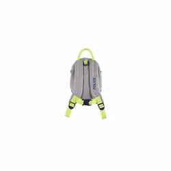 Emergency Services Toddler Backpack with Safety Rein, White, Grey and Blue