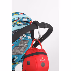 Buggy And Pushchair Karabiner To Attach Your Shopping Bags, Handbag Or Change Bag To Stroller, Pram or Pushchair, Clip