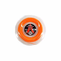 Karakal Hot Zone 120 Squash Racket Strings Durable Power Multifilament Coil 110m - Orange