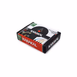 Karakal Red Dot Medium Speed Intermediate Skill Black Squash Balls - Box of 12