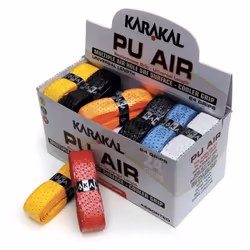 Karakal Coloured PU Super Tacky Air Cooler Grip For All Type Rackets Box Of 24 (2020)