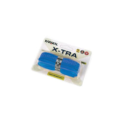 Karakal PU X-TRA Raised Ridge Breathable Control Racket Grip - 1 Single - Blue