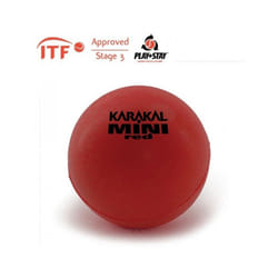 Karakal Mini Foam Red Tennis Ball  ITF Approved 90mm Starter Balls - 1 Dozen