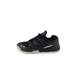 Karakal Prolite Men's Squash Shoes Lightweight Breathable Mesh Upper Black Sneakers - 45