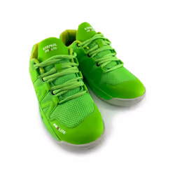 Karakal Prolite Men's Squash Shoes Lightweight Breathable Mesh Upper Green Sneakers - 44.5