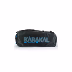 Karakal Pro Tour 2.1 Elite 12 Racket Bag Wet & Dry Compartment Side Pockets - Blue