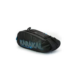 Karakal Pro Tour 2.1 Comp 9 Racket Bag Wet & Dry Compartment Side Pockets - Blue