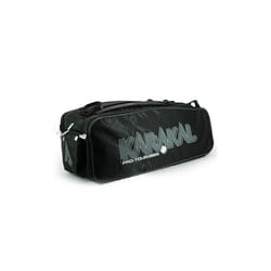 Karakal Pro Tour 2.1 Elite 12 Racket Bag Wet & Dry Compartment Side Pockets - White