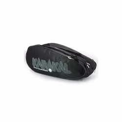 Karakal Pro Tour 2.1 Comp 9 Racket Bag Wet & Dry Compartment Side Pockets - White