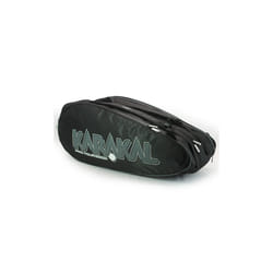 Karakal Pro Tour 2.1 Comp 9 Racket Bag Wet & Dry Compartment Side Pockets - White