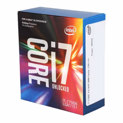 Intel Core i7-7700K processor 4.2 GHz 8 MB Smart Cache Box - Additional view 2