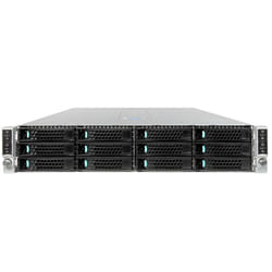 Intel H2312XXLR3 computer case Rack Black, Silver 2130 W