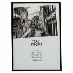 The Photo Album Company A3 29.7 x 42 cm Back Loader Non Glass Certificate/Photo/Picture Frame - Black