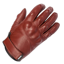 Spada Wyatt CE Leather Motorcycle Gloves - Red, L
