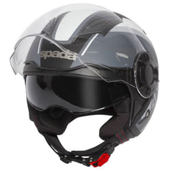 Spada Lycan Strobe Matt Black / Grey / White - XL, Black/Grey/White
