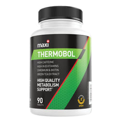 - Thermobol, Metabolism Supplement for Lean Muscle Support - Contains Chromium and Biotin, High in B Vitamins - 100mg Green Tea Extract, 130mg